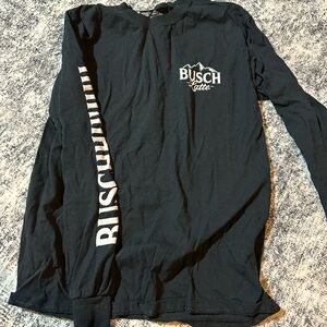 Busch Latte Black Long Sleeve Shirt